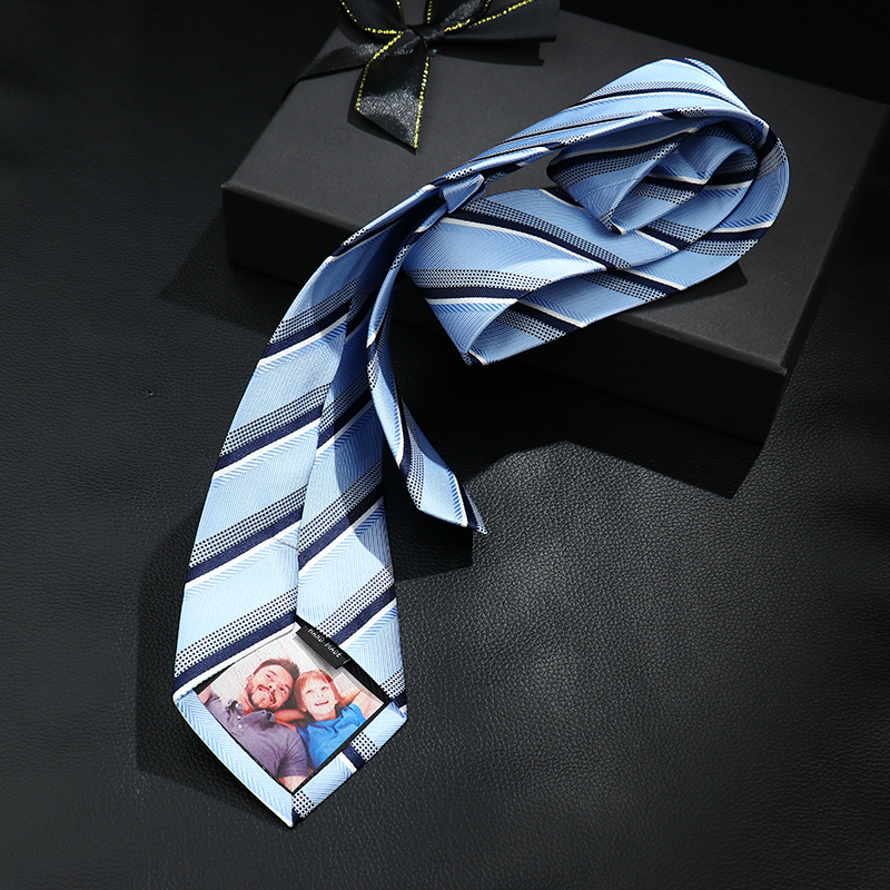 Personalized photo tie